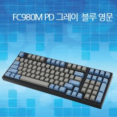 레오폴드 FC980M PD 그레이/블루 클릭(청축) 영문