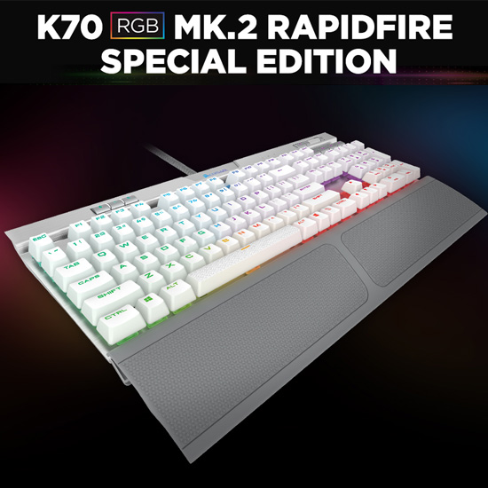 커세어 K70 RGB MK2 RAPIDFIRE(스피드축) 영문(스페셜에디션)